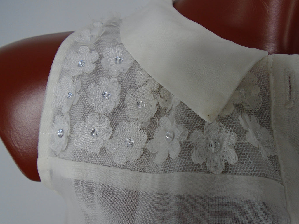 Women's Blouse Unknown Brand. White. XS. Used. Very good condition