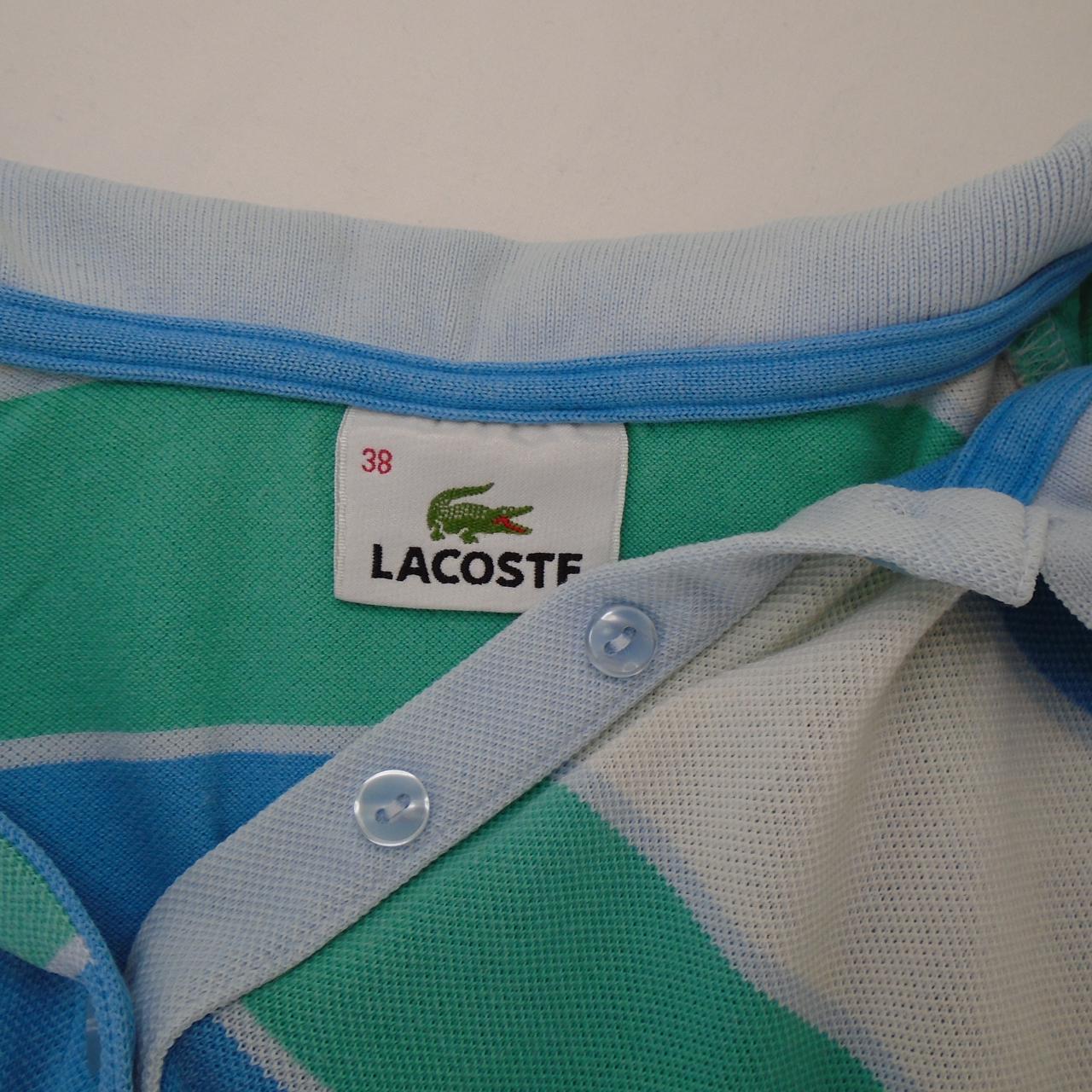 Women's Polo Lacoste. Multicolor. M. Used. Good