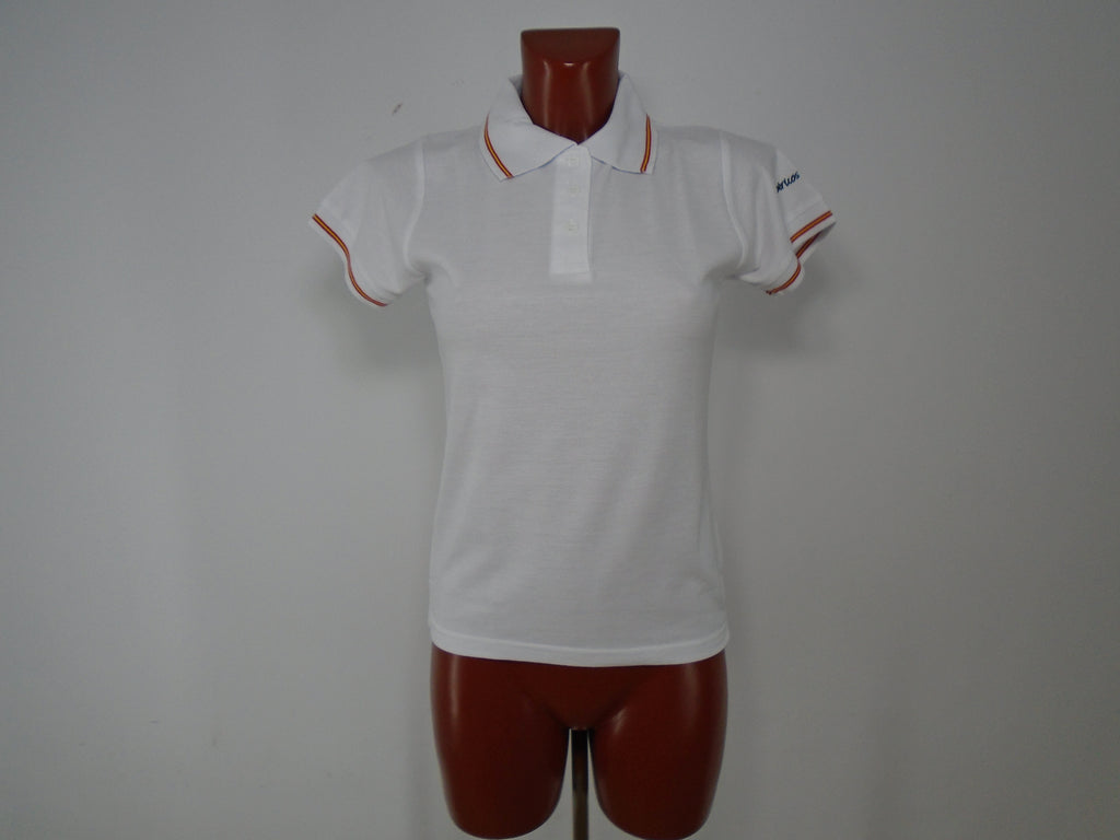 Polo Femme Roly. Blanc. S. Utilisé. Très bonne condition