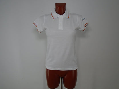 Women's Polo Shirt Roly. White. S. Used. Very good condition