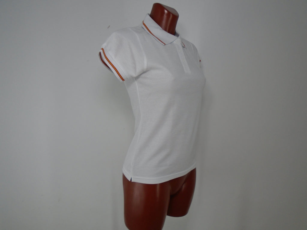Polo Femme Roly. Blanc. S. Utilisé. Très bonne condition