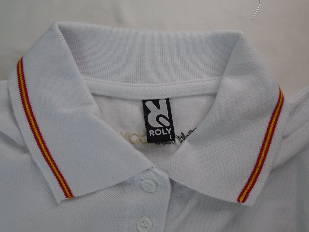 Polo Femme Roly. Blanc. S. Utilisé. Très bonne condition