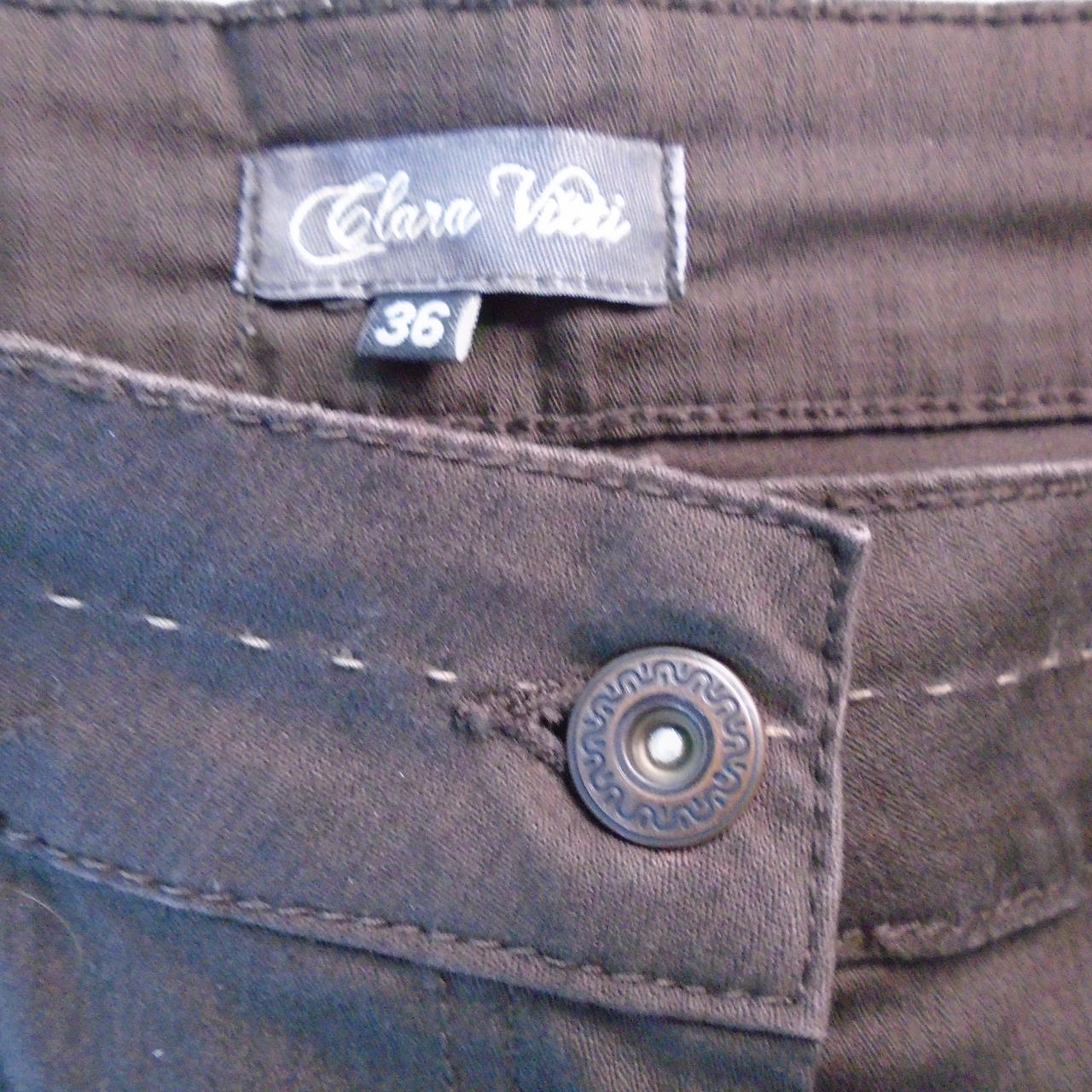 Women's Jeans Klara Vitti. Brown. S. Used. Good