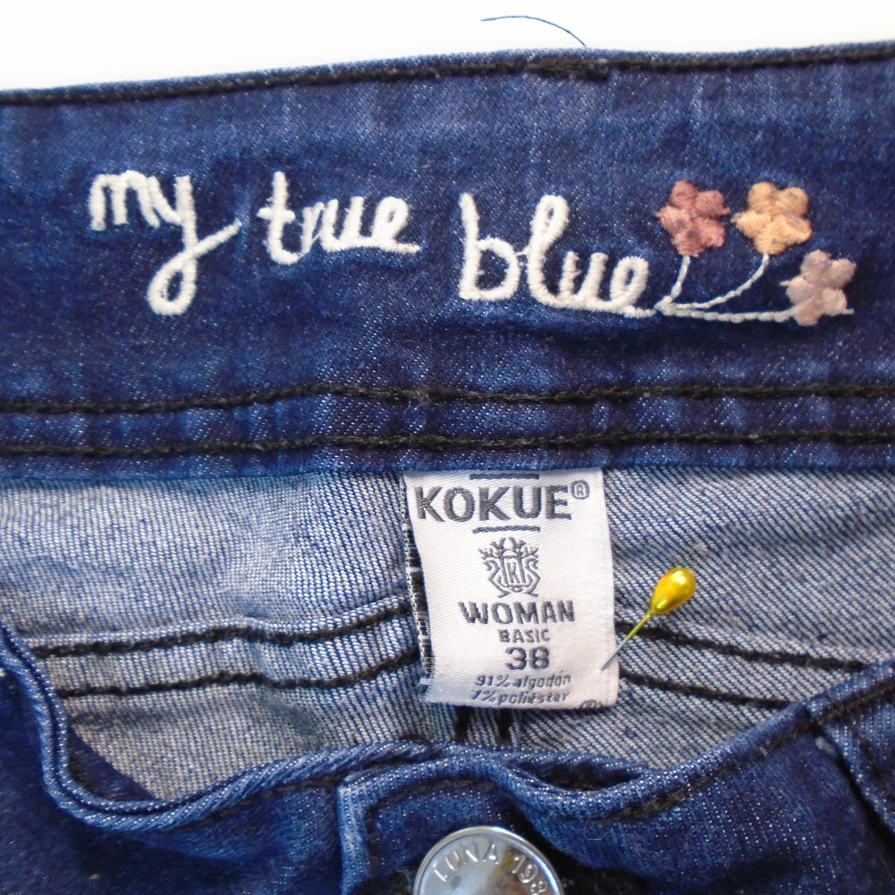 Women's Jeans Kokue. Dark blue. M. Used. Good