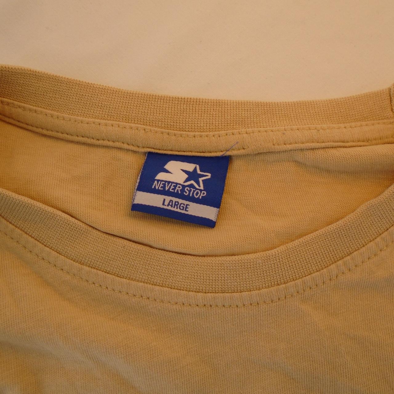 Men's T-Shirt Starter. Multicolor. L. Used. Good