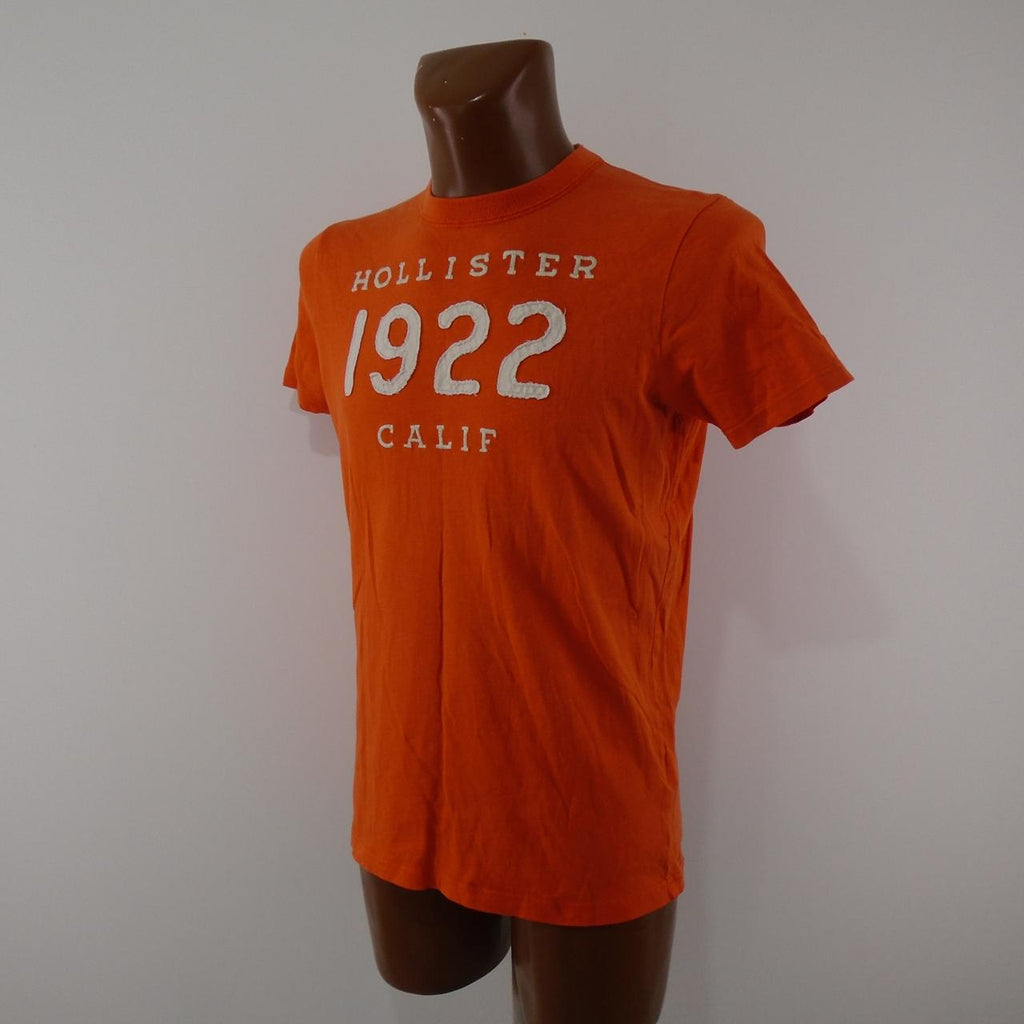 Camiseta de hombre Hollister.  Naranja.  M.Usado.  Bien