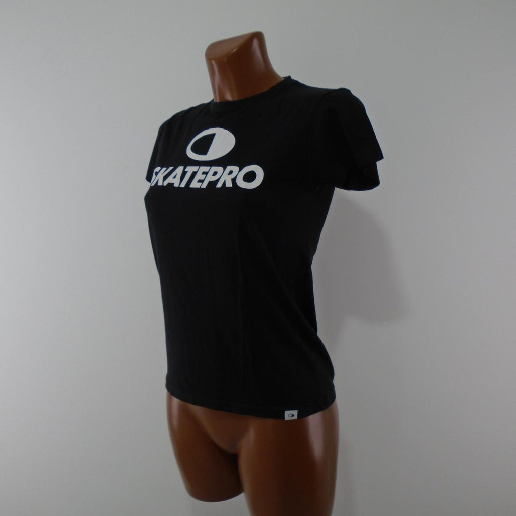 Camiseta Mujer Skatepro. Negro. XS. Usó. Bien