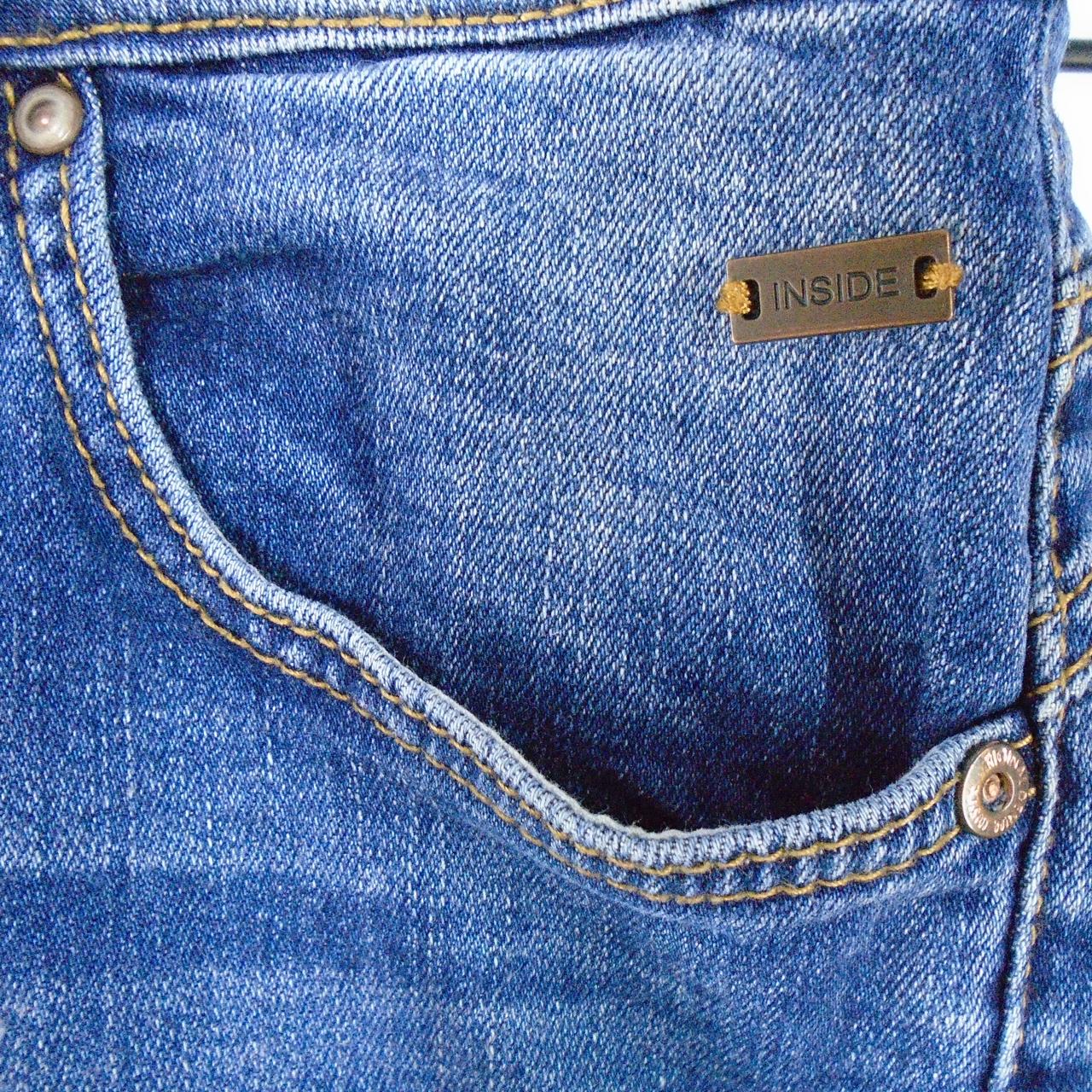 Women's Jeans inside. Dark blue. XL. Used. Good