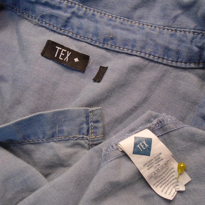 Women's Shirt TEX. Blue. XS. Used. Good