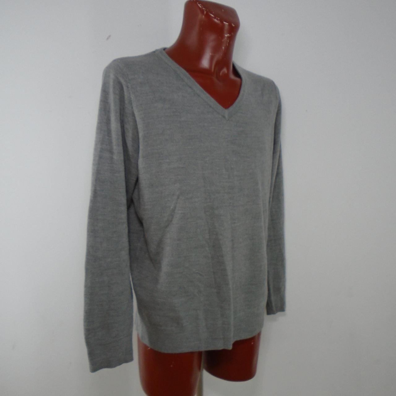 Men's Sweater Calvin Klein. Grey. XXL. Used. Good