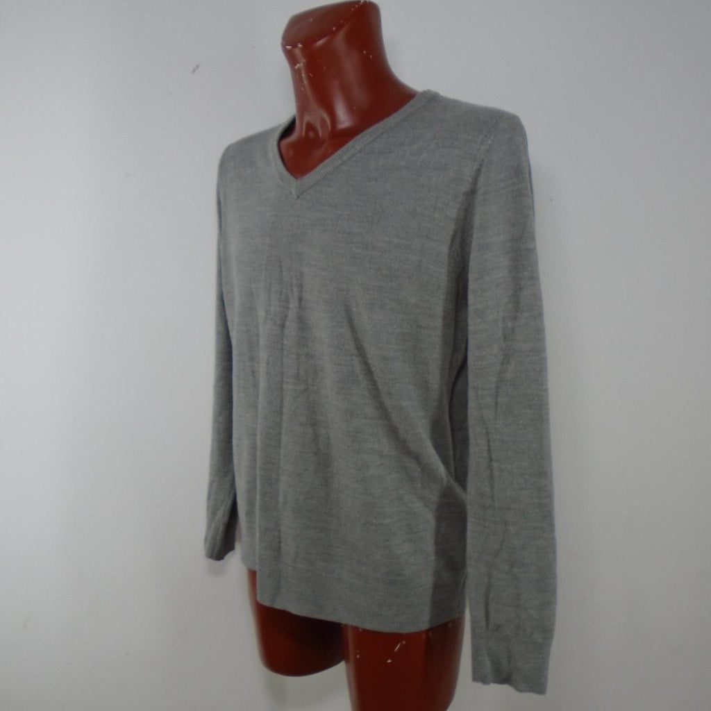 Men's Sweater Calvin Klein. Grey. XXL. Used. Good