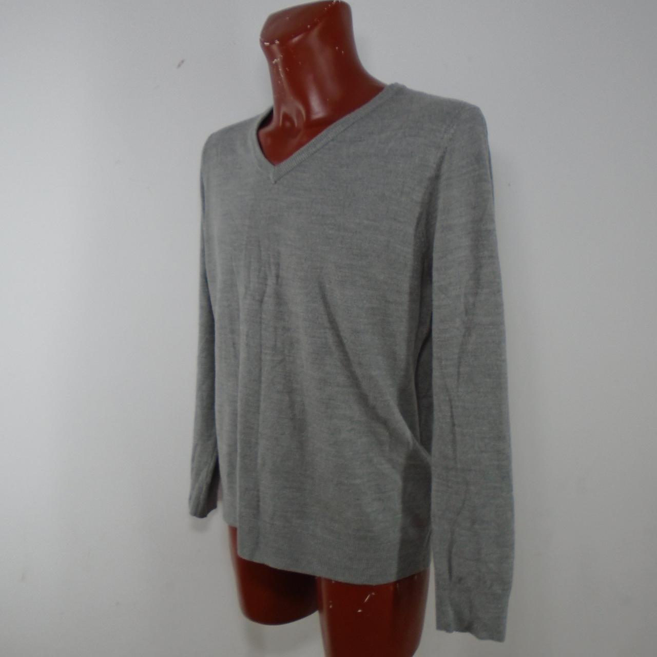 Men's Sweater Calvin Klein. Grey. XXL. Used. Good