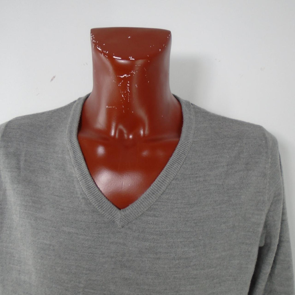 Men's Sweater Calvin Klein. Grey. XXL. Used. Good